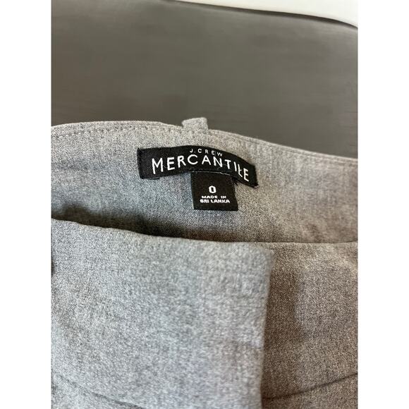 J. CREW Gray Slim cropped Ruby pant in stretch twill - Picture 3 of 5
